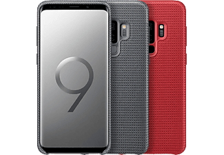 SAMSUNG Galaxy S9+ Hyperknit piros tok (EF-GG965FREGWW)