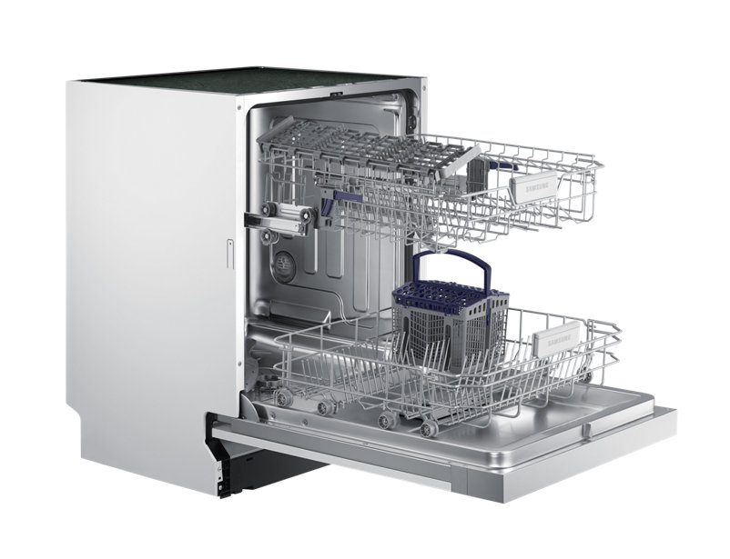 SAMSUNG DW60M6040SS/EG Geschirrspüler (teilintegrierbar, 598 mm breit, 44 dB (A), E)