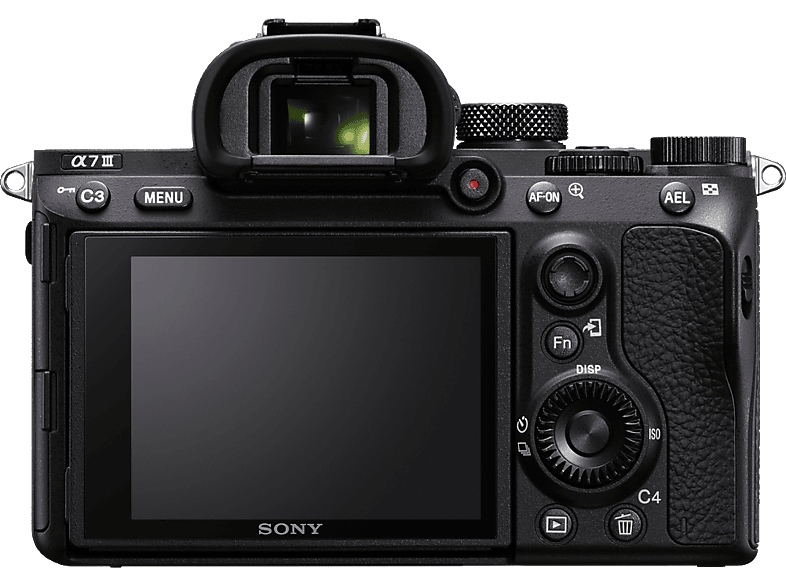 SONY Alpha 7 M3 Body (ILCE-7M3) Systemkamera , 7,6 cm Display Touchscreen, WLAN