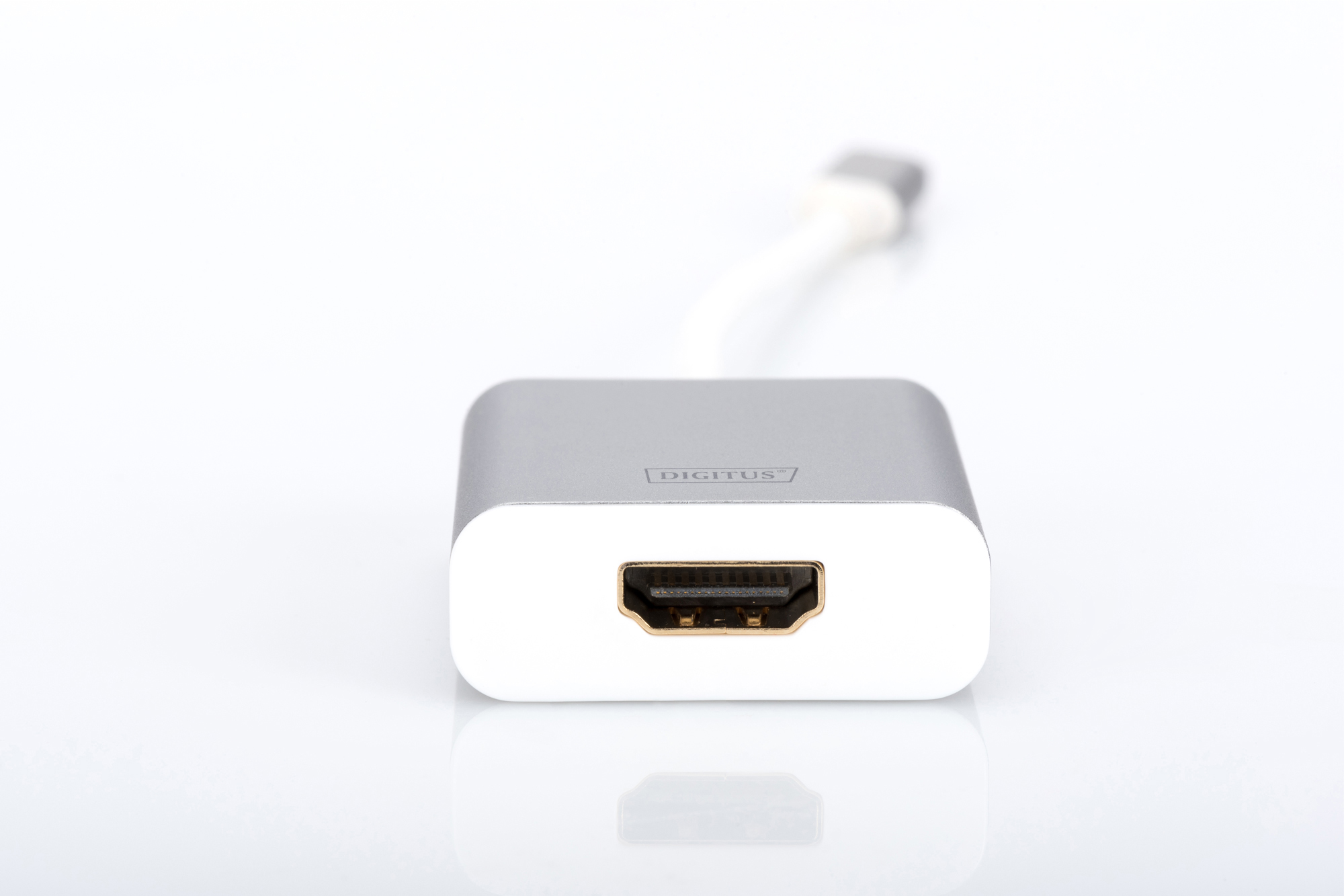 DIGITUS DA 70836, USB Typ-C auf HDMI, 4K30Hz Ultra HD Grafikadapter, Silber