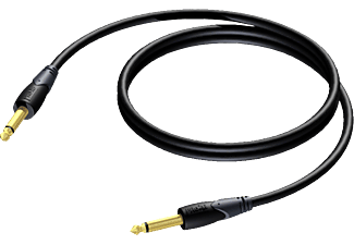 PROCAB CLA600/1.5 - 6.3 mm-Kabel (Schwarz)