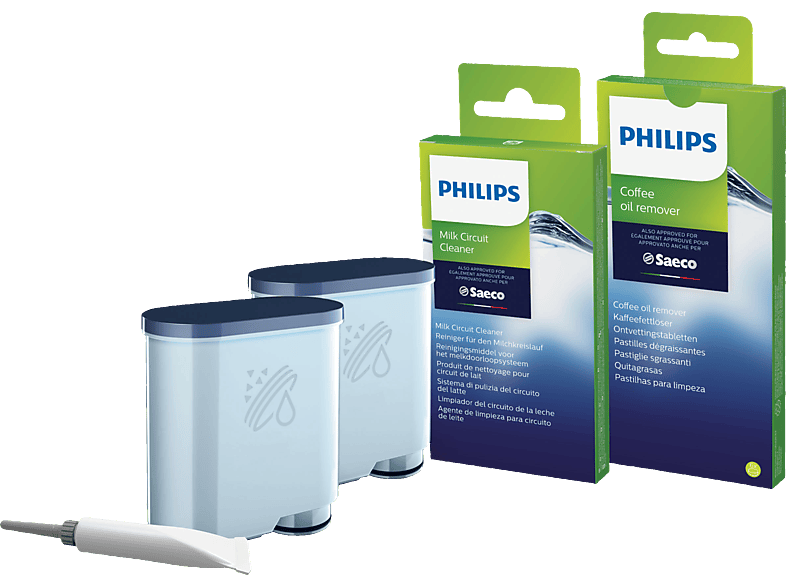 PHILIPS CA6707/10 Kaffeevollautomaten Mehrfarbig Rund-um AquaClean-Aufkleber Philips/Saeco für AquaClean Pflege-Set Wassertank alle am mit