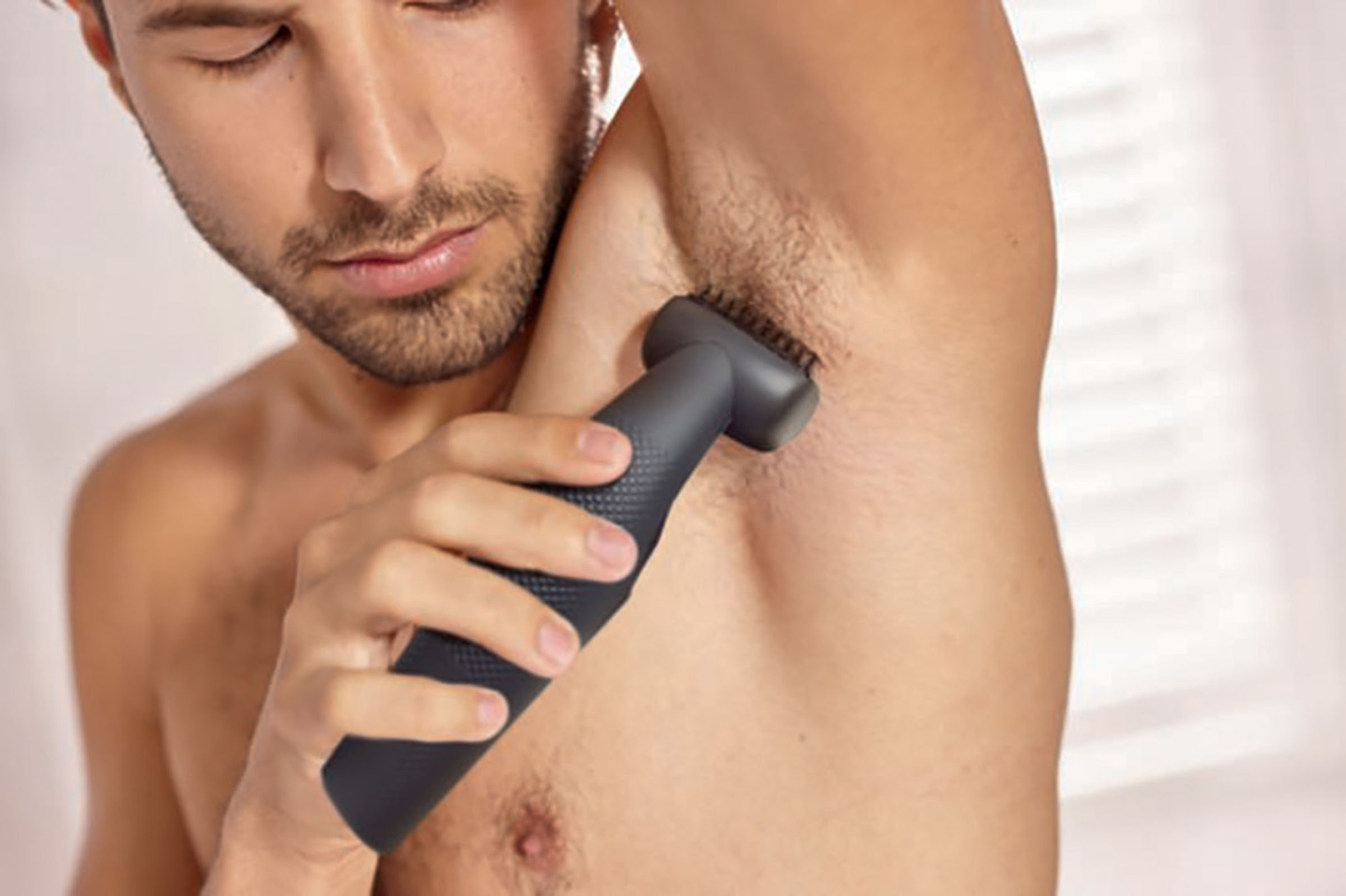 PHILIPS BG3015/15 Bodygroom Serie 3000 Bodygroomer, Blau/Schwarz, Akkubetrieb