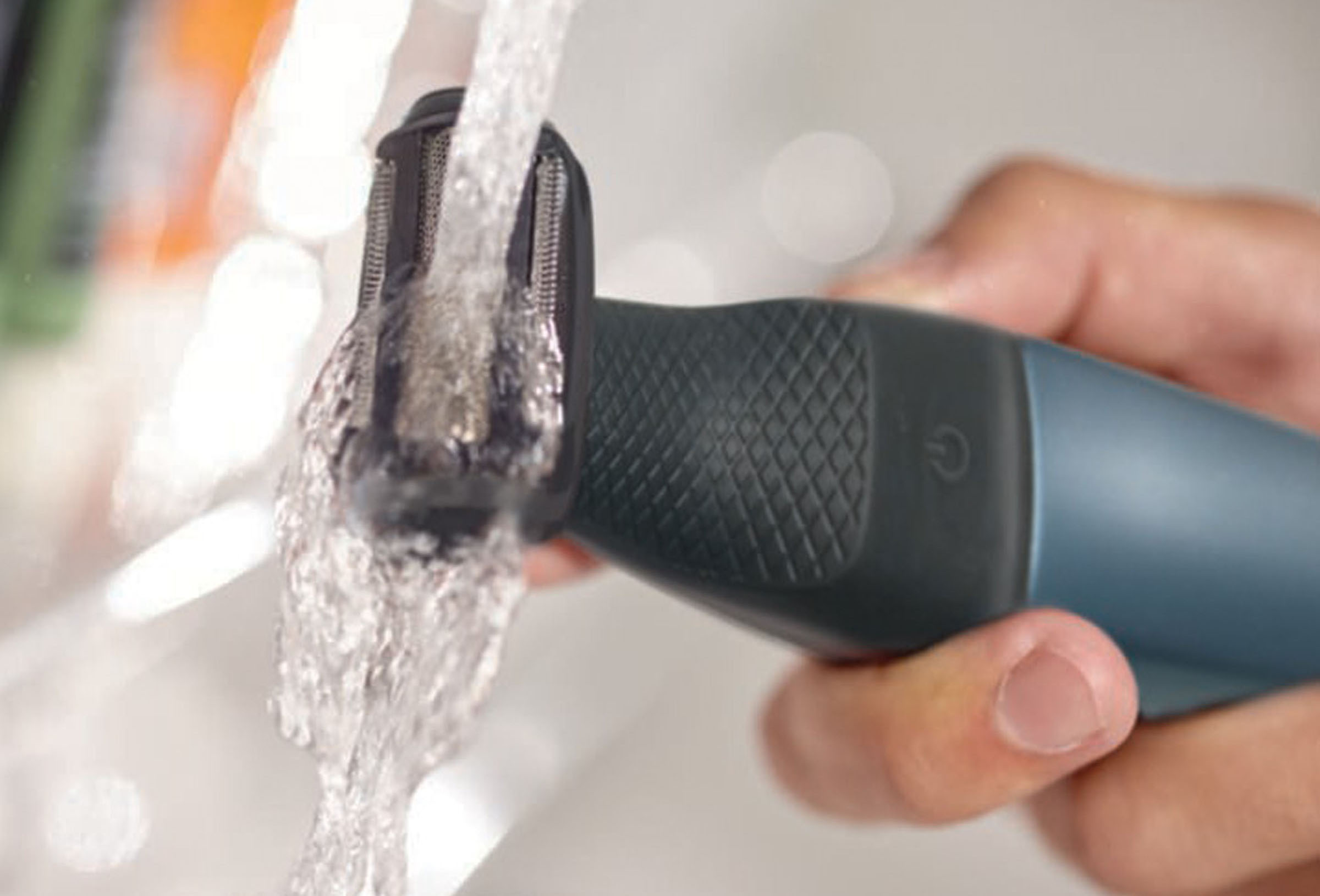 PHILIPS BG3015/15 Bodygroom Serie 3000 Bodygroomer, Blau/Schwarz, Akkubetrieb