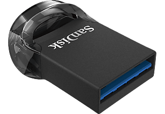 SANDISK Ultra® Fit USB-Stick, 128 GB, 130 MB/s, Schwarz USB-Sticks | MediaMarkt