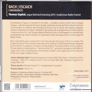 Thomas Ospital - Convergences-Werke für Orgel  - (CD)
