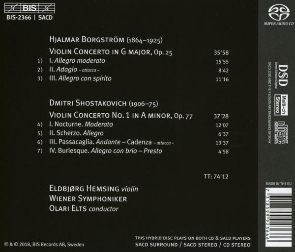 Hemsing Eldbjorg - Violinkonzerte  - (SACD Hybrid)