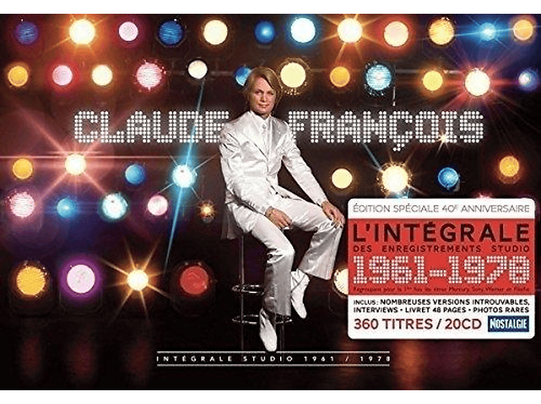 Claude François - Intégrale 1961 - 1978 CD