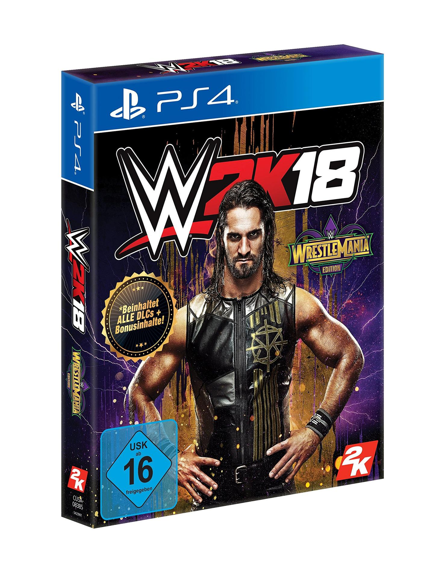 WWE 2K18 - WrestleMania Edition - [PlayStation 4]