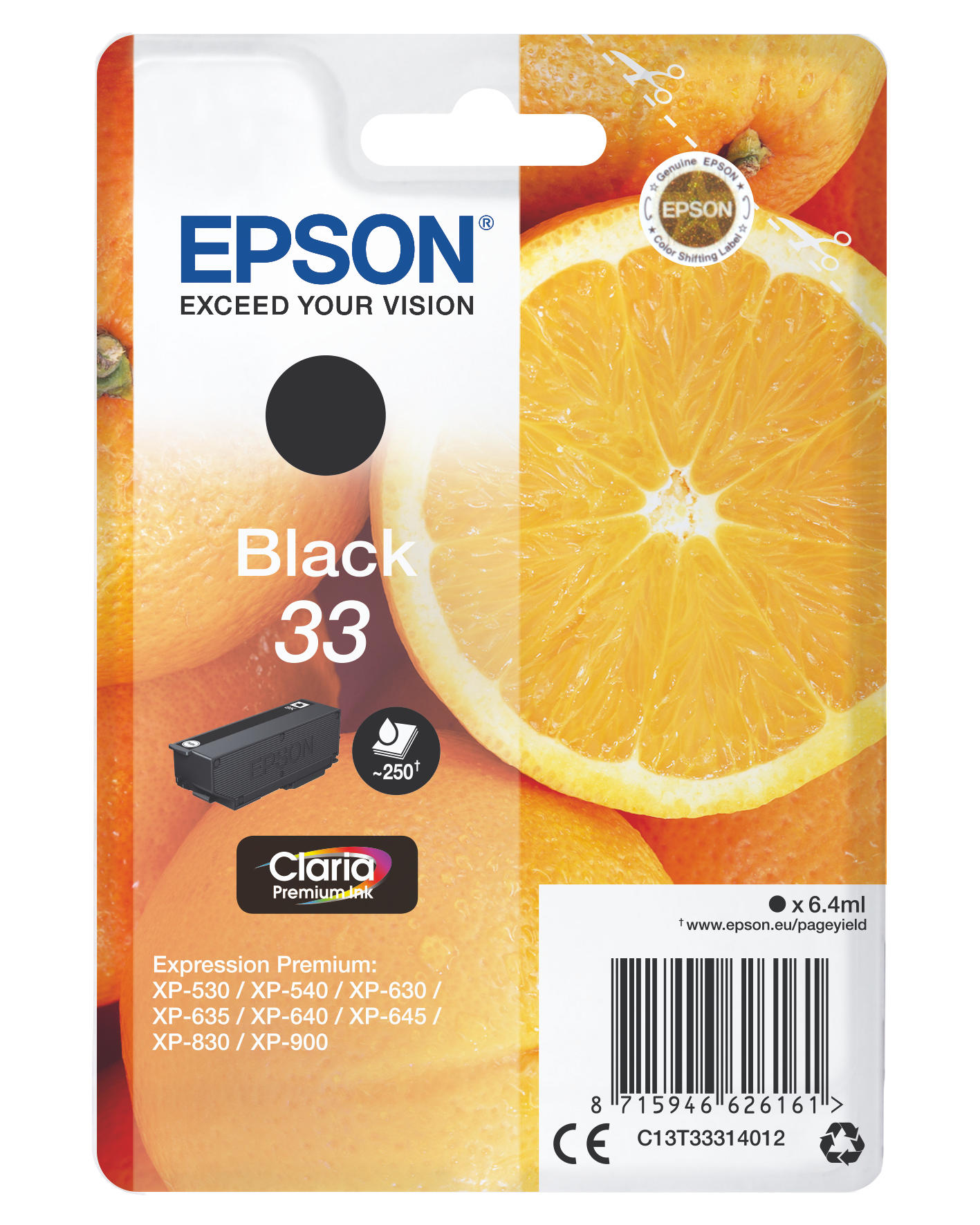 EPSON T3331 INK BLACK BLS