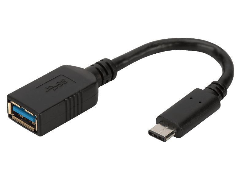 DIGITUS AK 300315-001-S USB-C auf USB-A Adapter, OTG; USB Adapter----USB Adapter