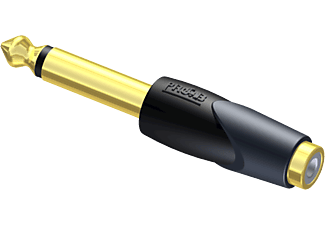 PROCAB CLP104 - 6.3 mm Adapter (Schwarz, gold)