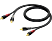 PROCAB CLA800/3 - RCA-Kabel (Schwarz)