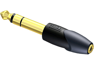 PROCAB CLP206 - 6,3 mm Connecteur (Noir/or)