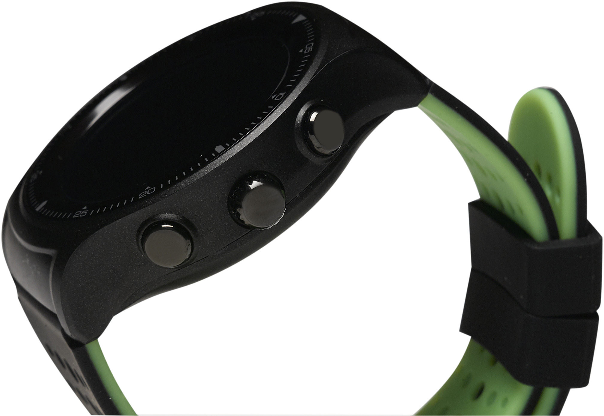 DENVER SW500 Smartwatch, 256 mm, Schwarz, Grün