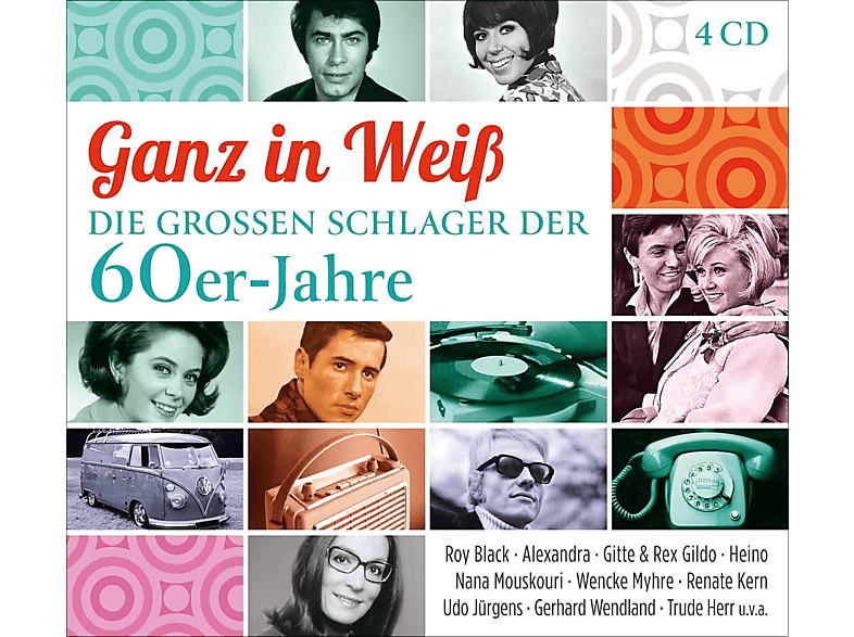 Verschillende artiesten - Ganz In Weiß - Die Großen Schlager Der 60er-Jahre CD