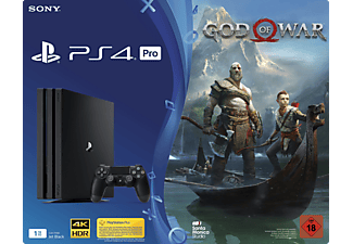 SONY PlayStation®4 Pro (1TB) Schwarz + God of War