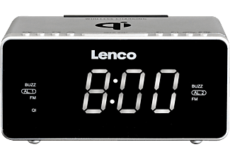 LENCO CR-550 - Radiosveglia (FM, Argento)
