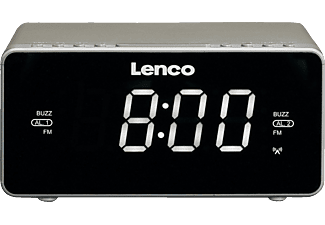 LENCO CR-530 - Radiowecker (FM, Taupe)
