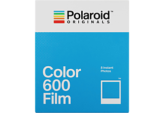 POLAROID színes 600 Film, fotópapír fehér kerettel, 600 és új i-Type kamerához, 8db instant fotó