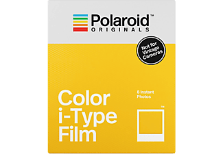 POLAROID színes i-Type Film, fotópapír fehér kerettel, új i-Type kamerához, 8db instant fotó