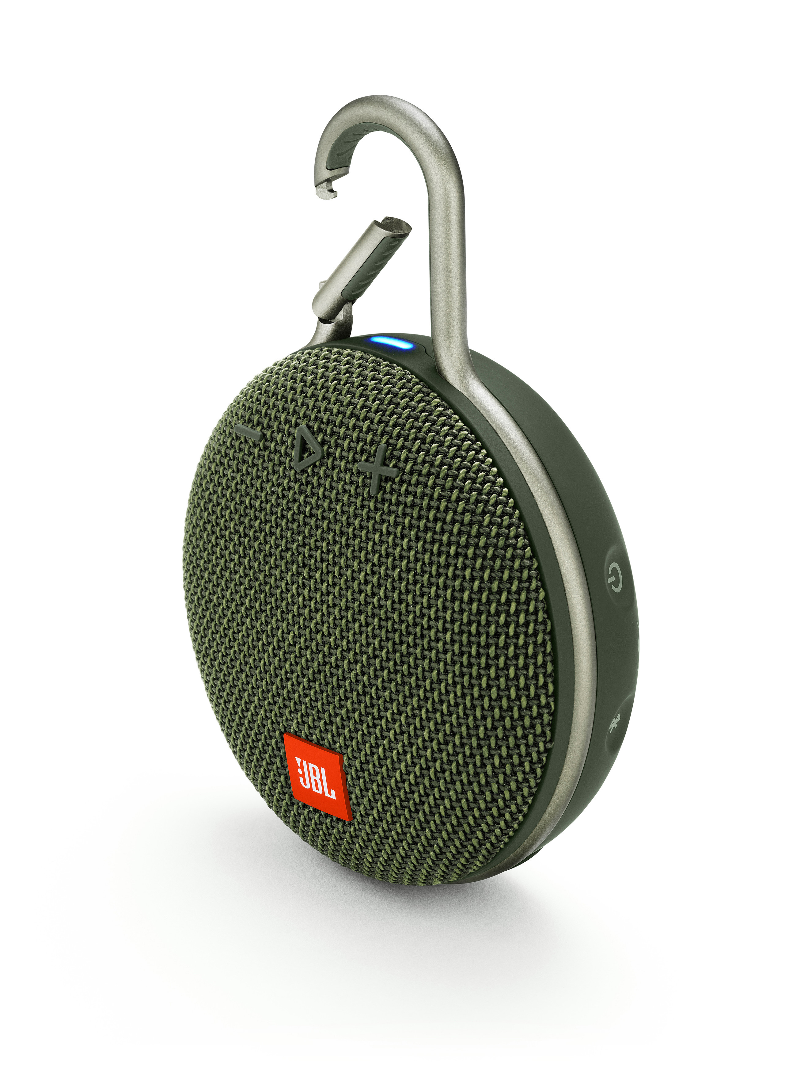 JBL Clip 3 Bluetooth Lautsprecher, Grün, Wasserfest