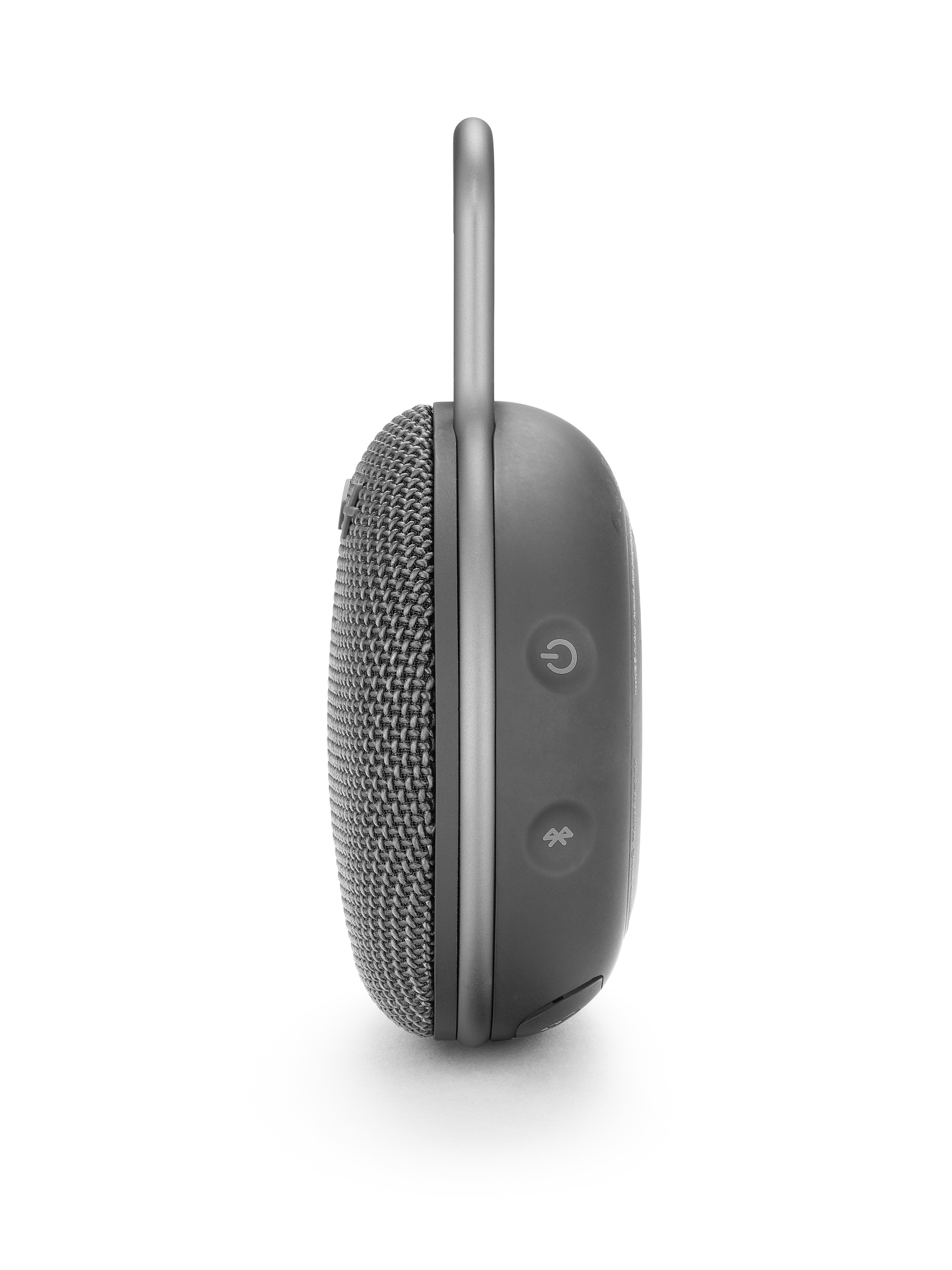 JBL Clip 3 Bluetooth Lautsprecher, Grau, Wasserfest