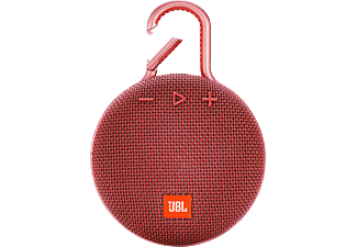 JBL Clip 3 Bluetooth Lautsprecher, Rot, Wasserfest