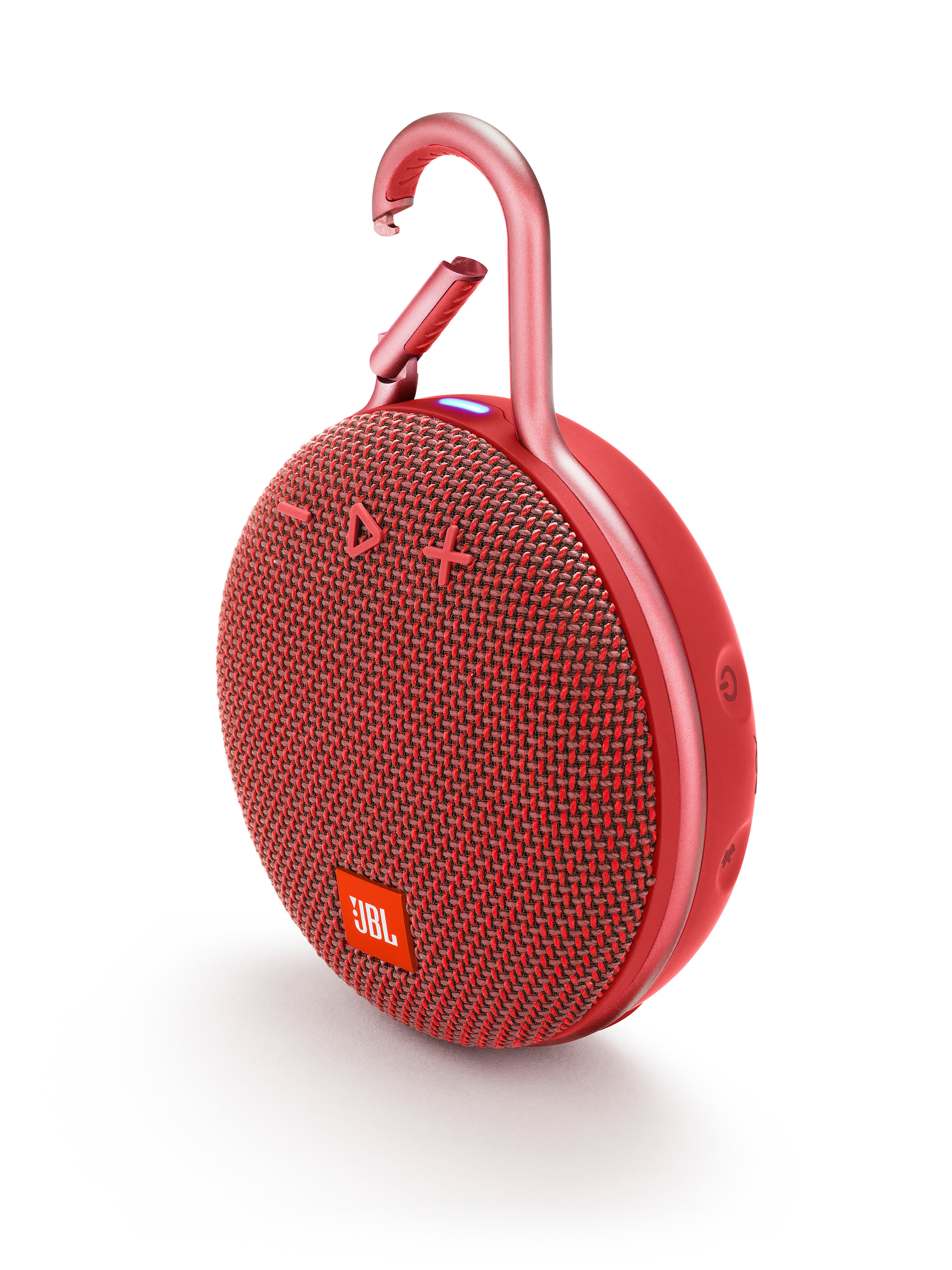 JBL Clip 3 Bluetooth Lautsprecher, Rot, Wasserfest