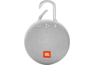 JBL Clip 3 - Bluetooth Lautsprecher (Weiss)