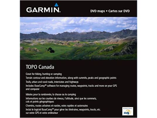 GARMIN TOPO Canada - Mappe aggiuntive