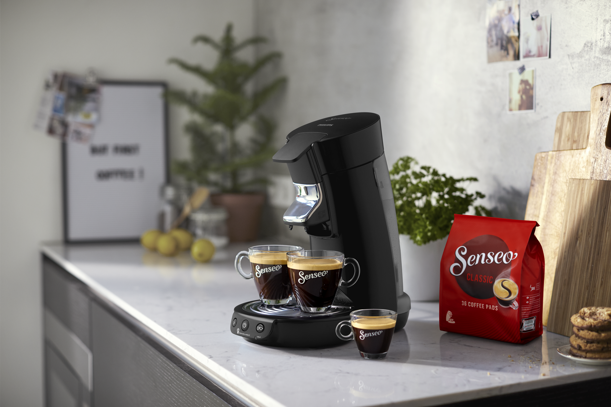 PHILIPS Senseo Viva Café HD6563/60 Zwart