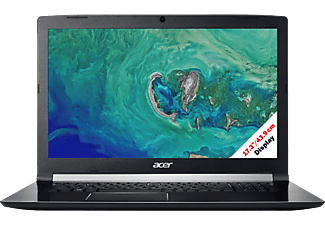 ACER Aspire 7 A717-71G-7843 - Notebook (17.3 ", 512 GB SSD + 1 TB HDD, Schwarz)