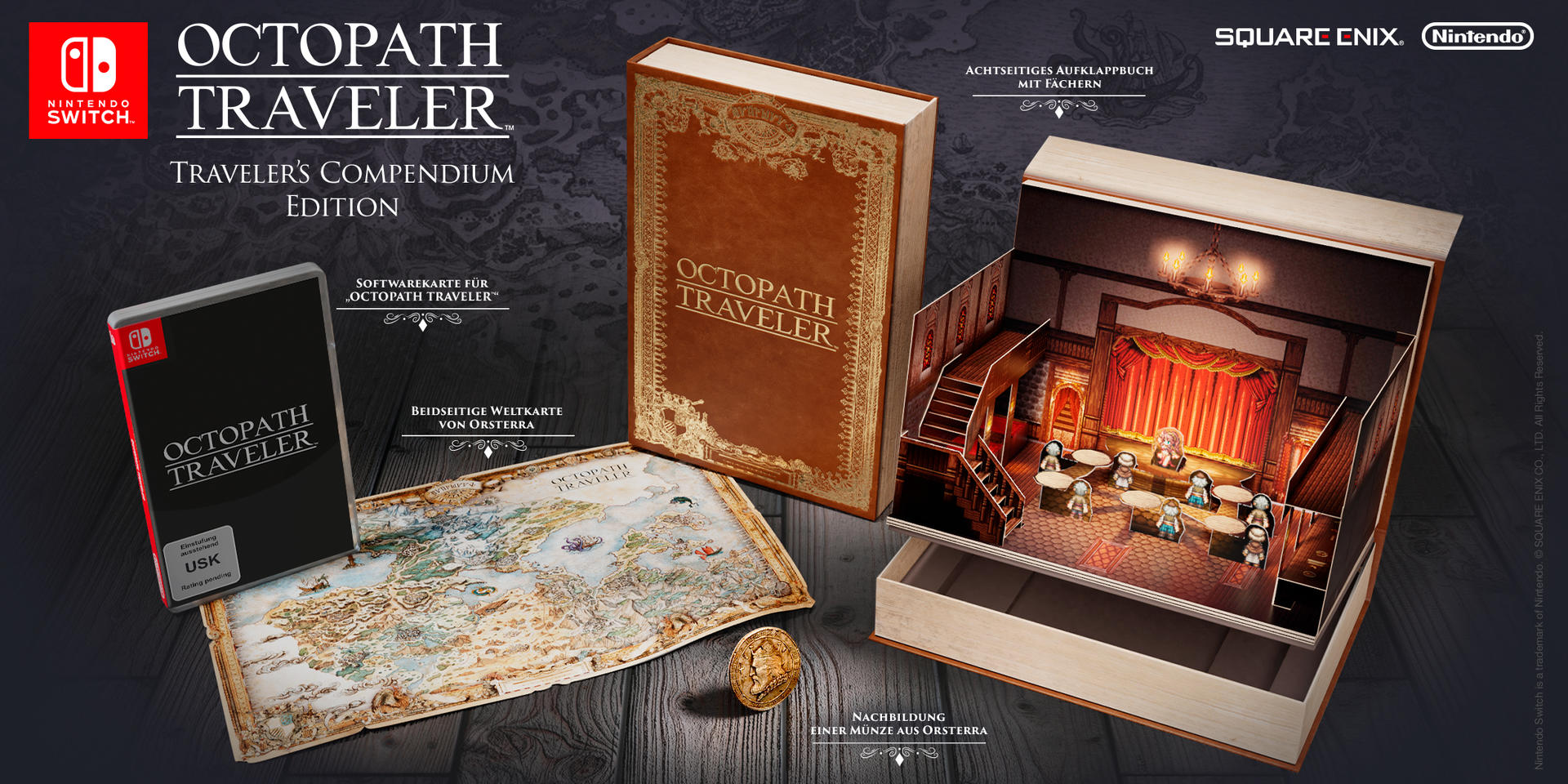 Octopath Traveler: Traveler's Compendium Edition - [Nintendo Switch]