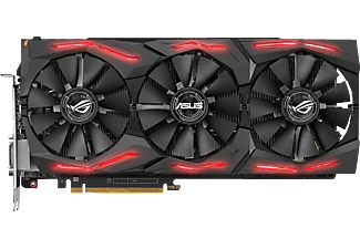 ASUS Radeon™ RX Vega 64 ROG Strix OC 8GB (90YV0B00-M0NM00) (AMD, Grafikkarte)