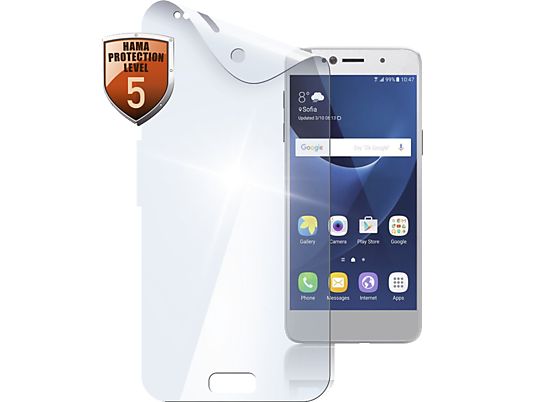 HAMA Crystal Clear - Pellicola protettiva per schermo (Adatto per modello: Samsung Galaxy S9)