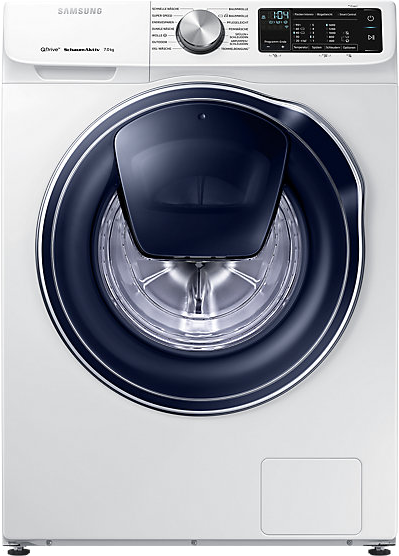 SAMSUNG Waschmaschine WW7AM642OPW/EG mit 7 kg, QuickDrive und 1400 U/Min in Weiß Waschmaschine Frontlader (7 kg, Frontlader)