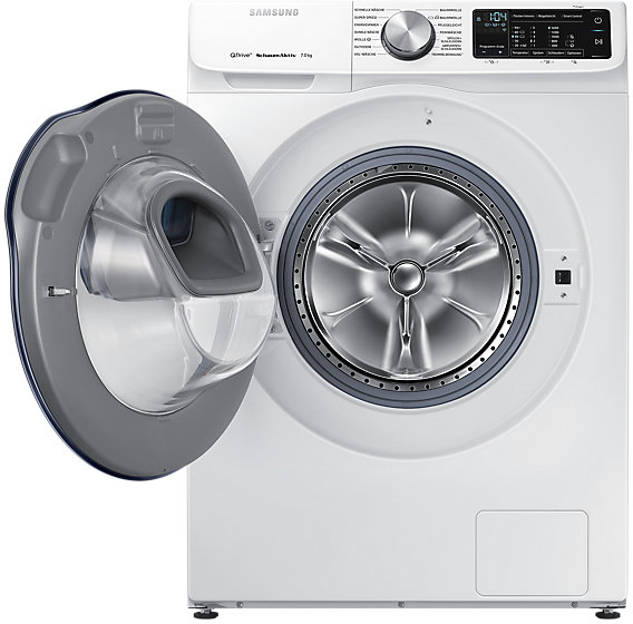 SAMSUNG Waschmaschine WW7AM642OPW/EG mit 7 kg, QuickDrive und 1400 U/Min in Weiß Waschmaschine Frontlader (7 kg, Frontlader)