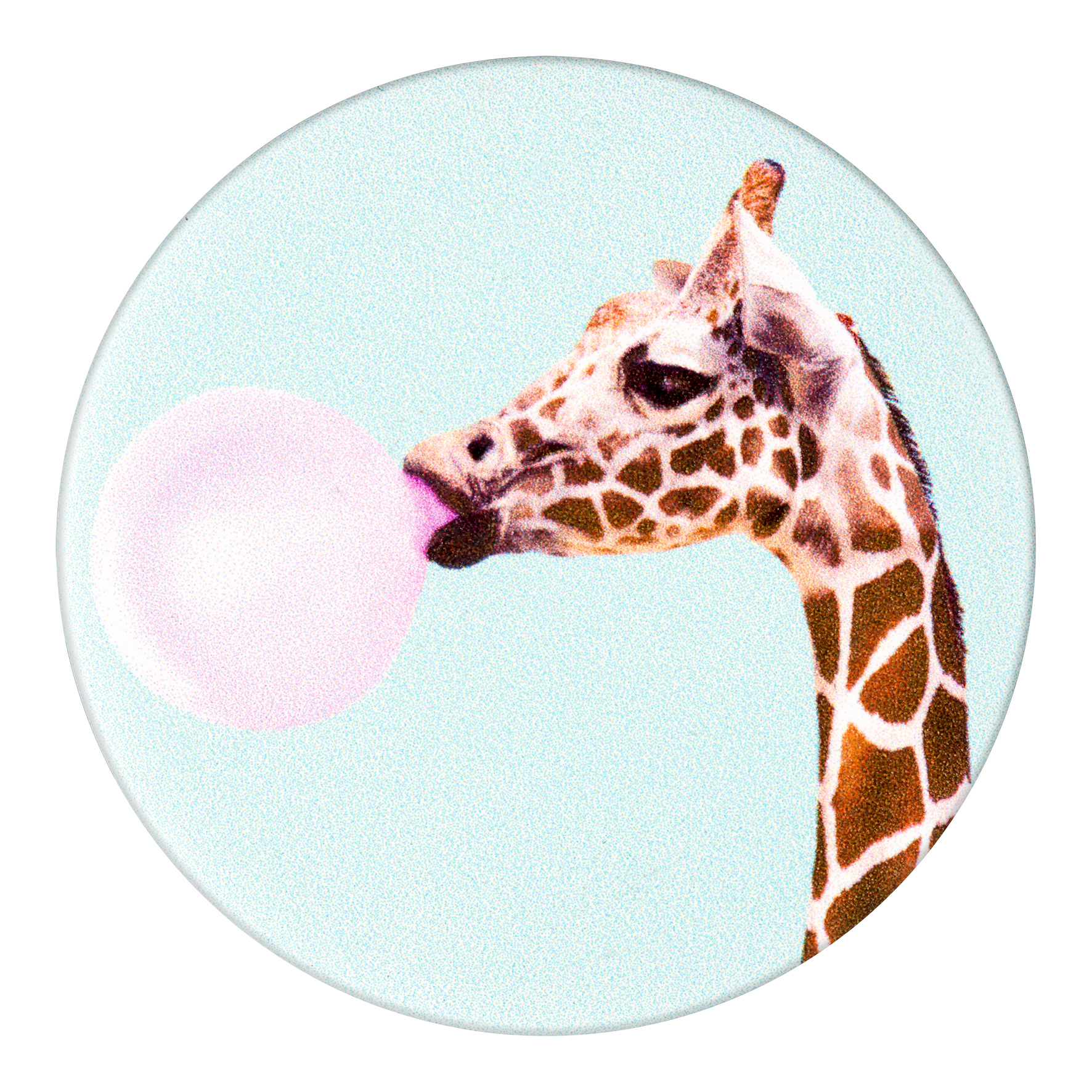 POPSOCKET BUBBLE GUM GIRAFFE Phone Grip & Stand, Mehrfarbig