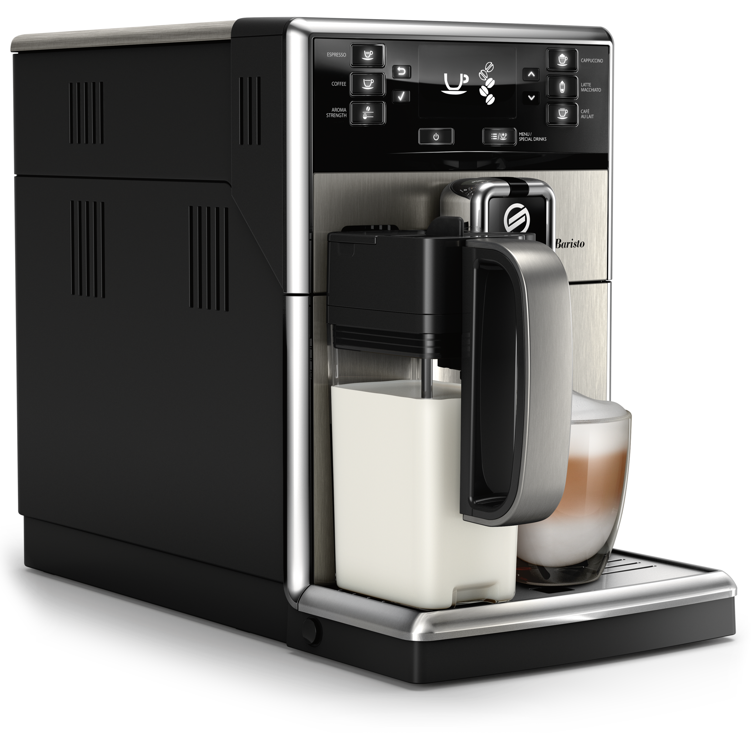 SAECO PicoBaristo OTC SM5473/10 - Volautomatische espressomachine - Maximaal aantal kopjes: 2 - Zilver