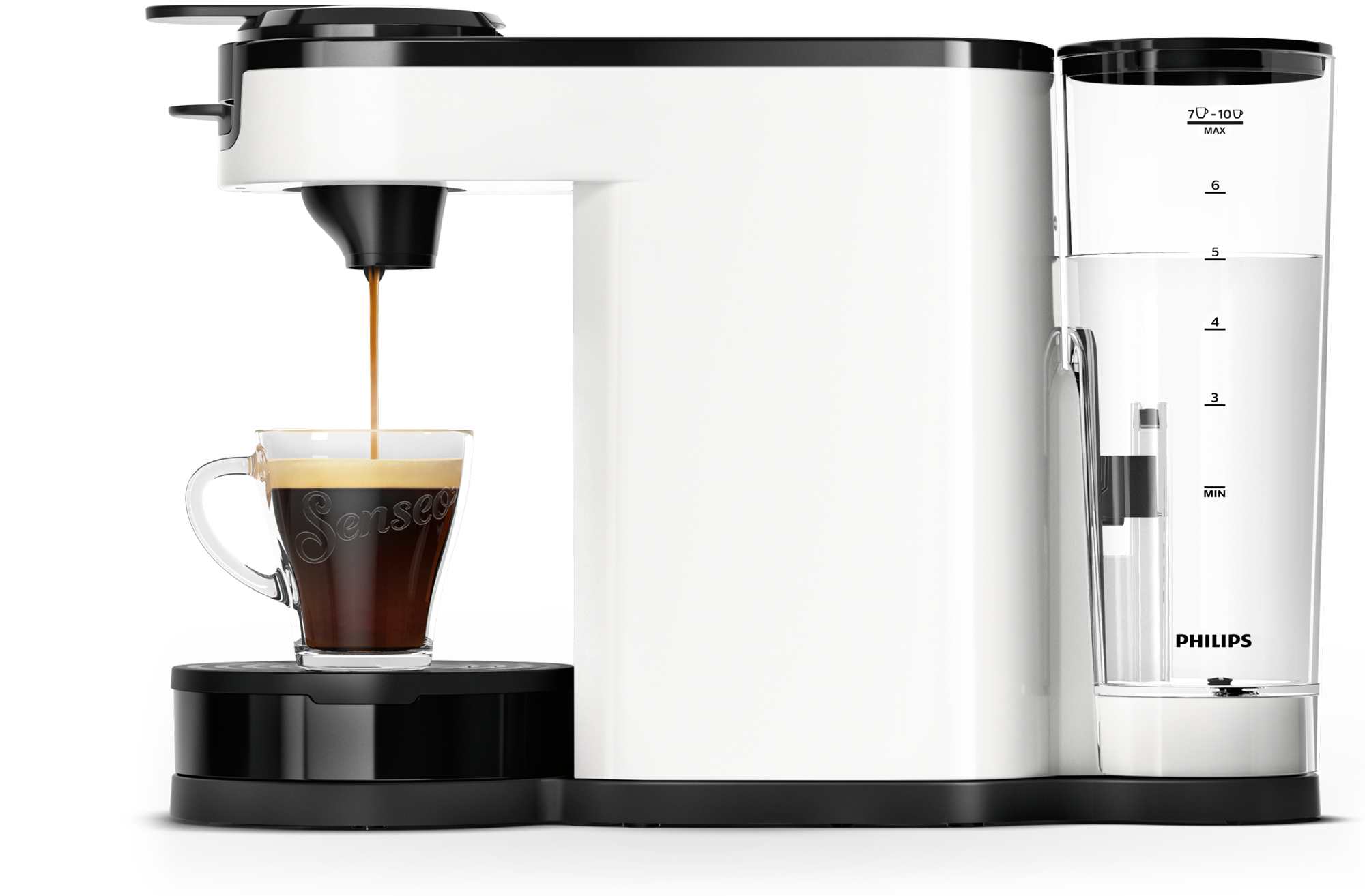 PHILIPS  HD6592/00 Senseo - Koffiepadmachine - Inhoud watertank: 1,2 l - Wit 