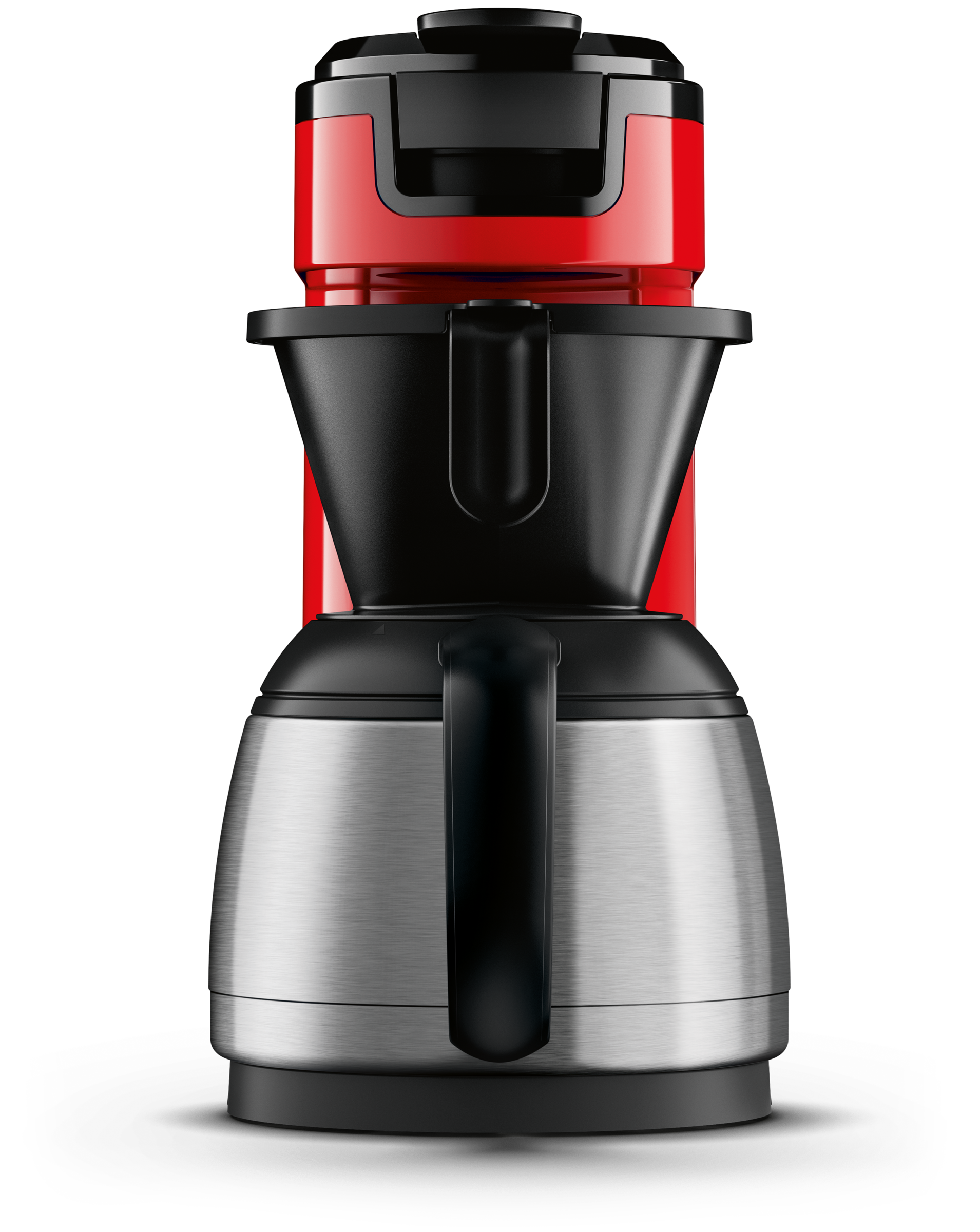 PHILIPS  HD6592/80 Senseo Sch - Koffiepadmachine - Inhoud watertank: 1,2 l - Rood