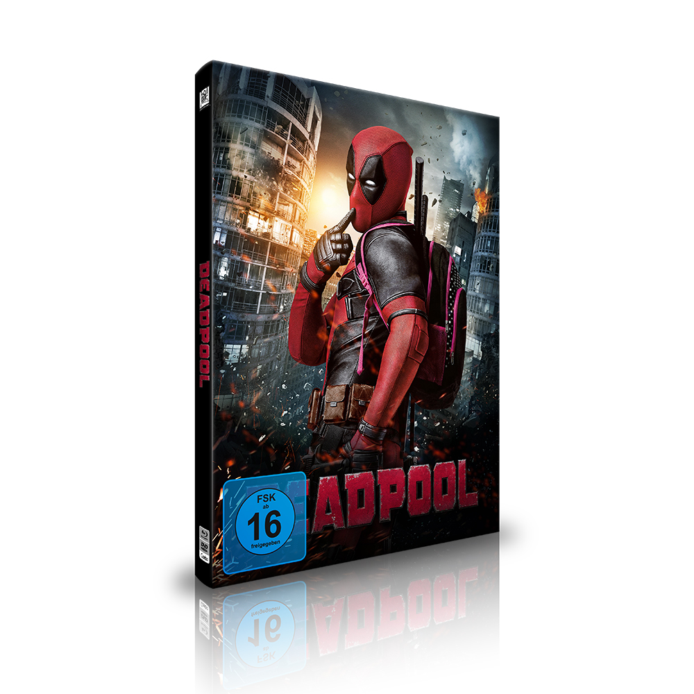 DEADPOOL: MEDIABOOK B – Exklusiv und streng limitiert (2 Discs) Blu-ray + DVD