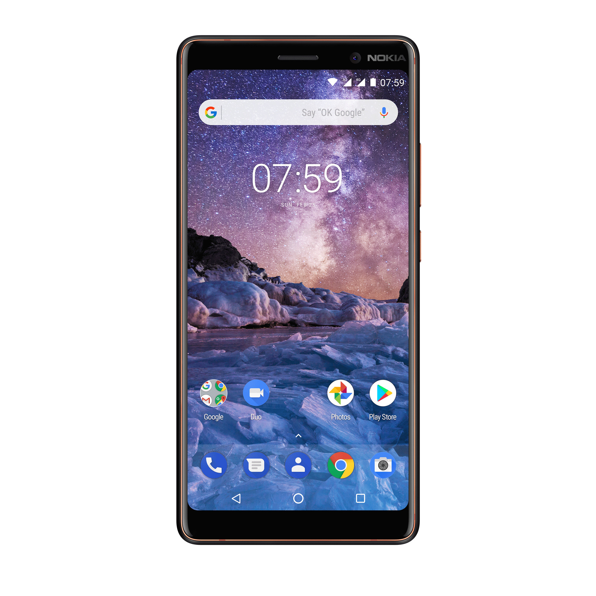 NOKIA 7 Plus DS 64 GB Schwarz Dual SIM