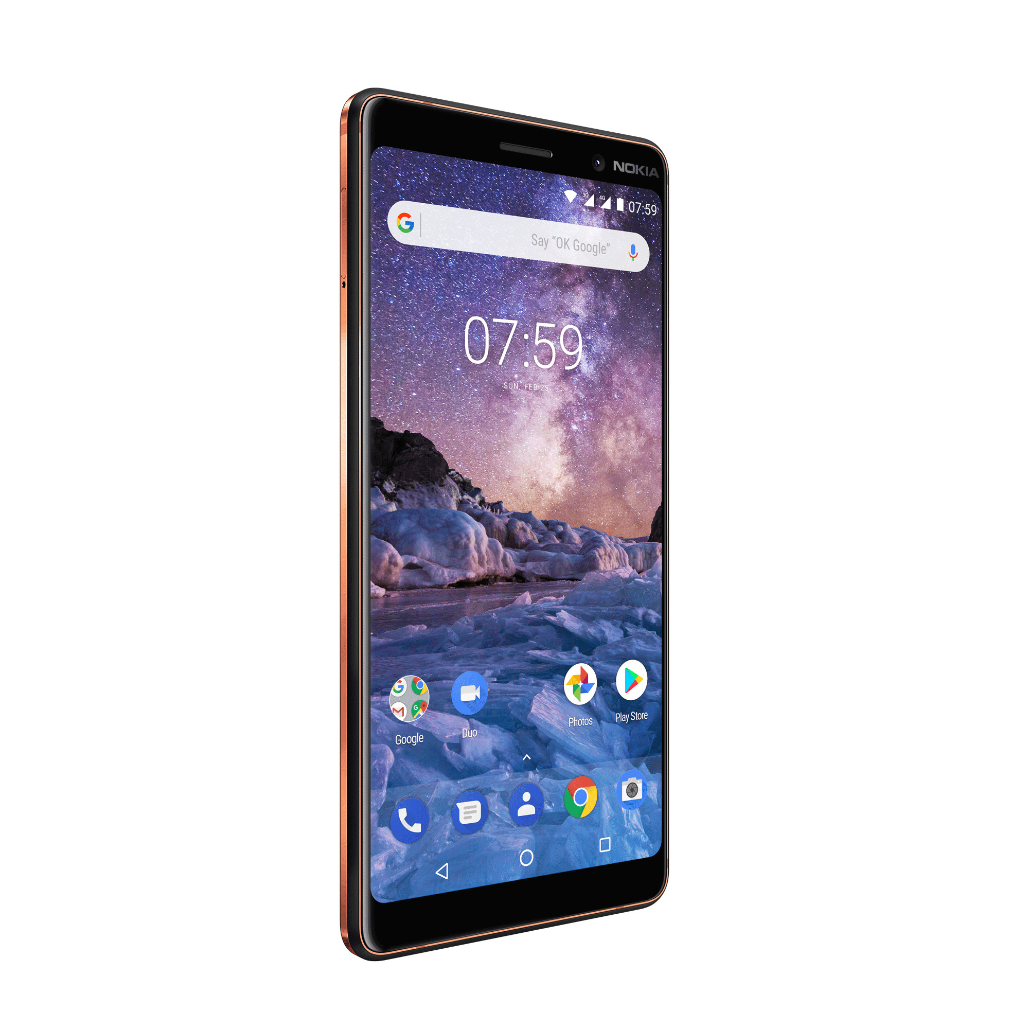 NOKIA 7 Plus DS 64 GB Schwarz Dual SIM