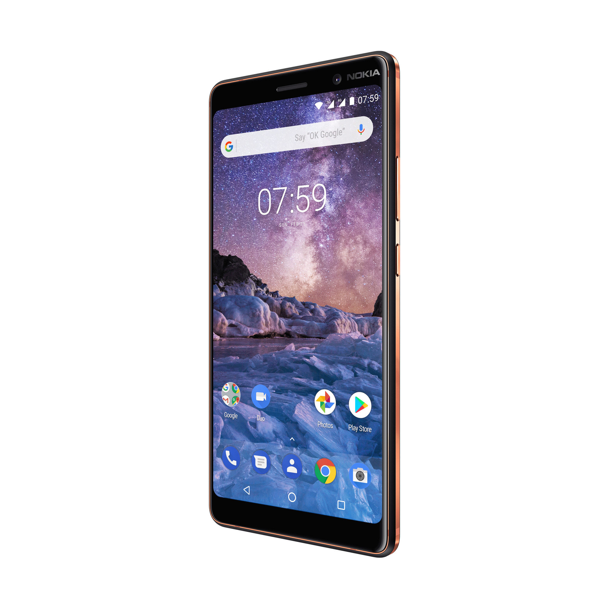 NOKIA 7 Plus DS 64 GB Schwarz Dual SIM
