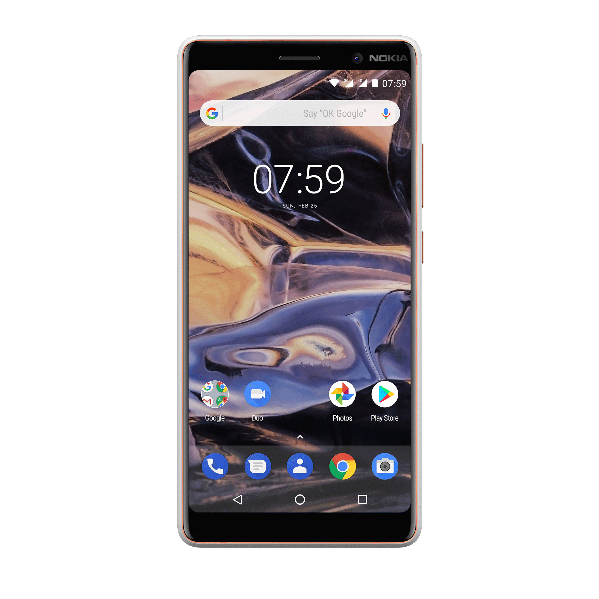 NOKIA 7 Plus DS 64 GB Weiß Dual SIM
