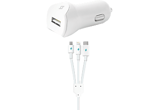 TTEC 2CKS01UT SpeedCharger Universal 2.1A Trio Kablolu Araç Şarj Cihazı