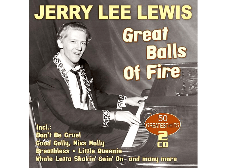 Jerry Lee Lewis - Great Balls Of Fire-50 Greatest H - (CD)