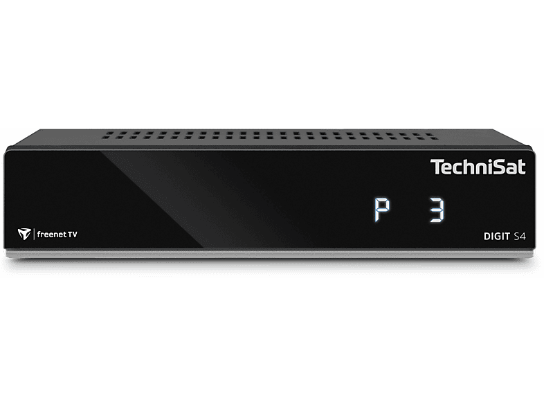 TECHNISAT DIGIT S4 FREENET TV Satelliten Receiver (PVR-Funktion, DVB-S, DVB-S2, Schwarz ...